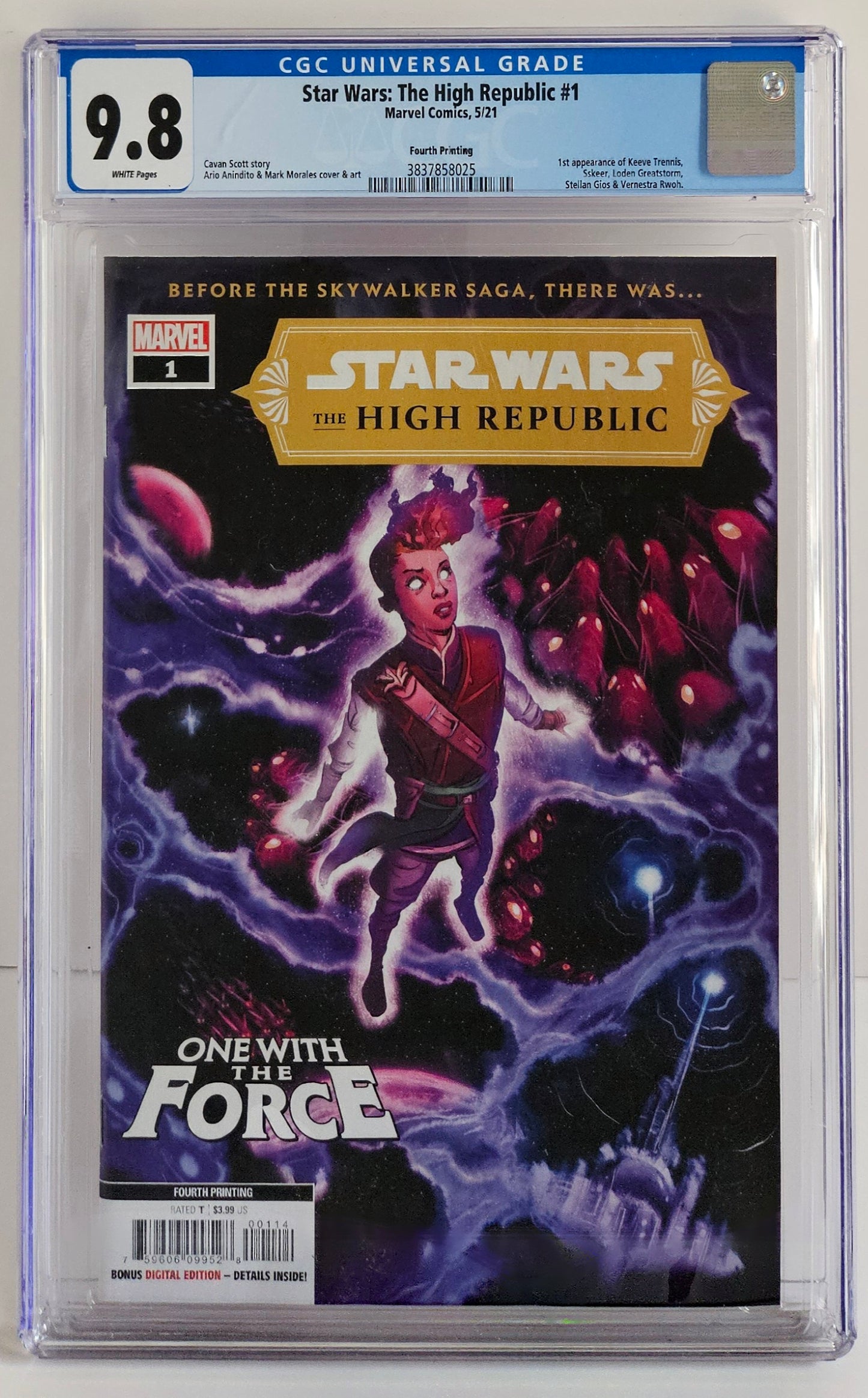 CGC 9.8 Star Wars: High Republic #1 (4th Print)