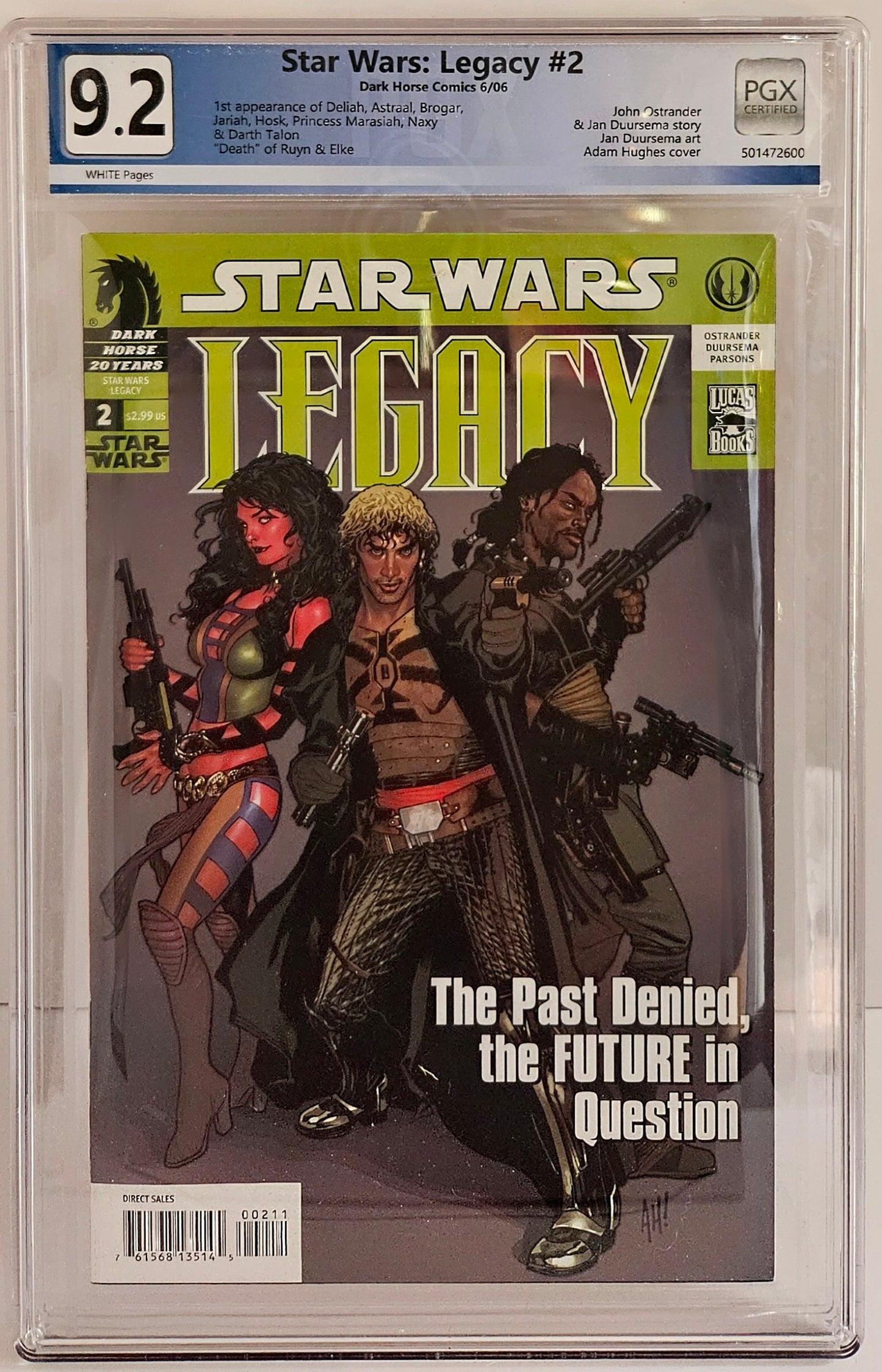 PGX 9.2 - Star Wars Legacy #2