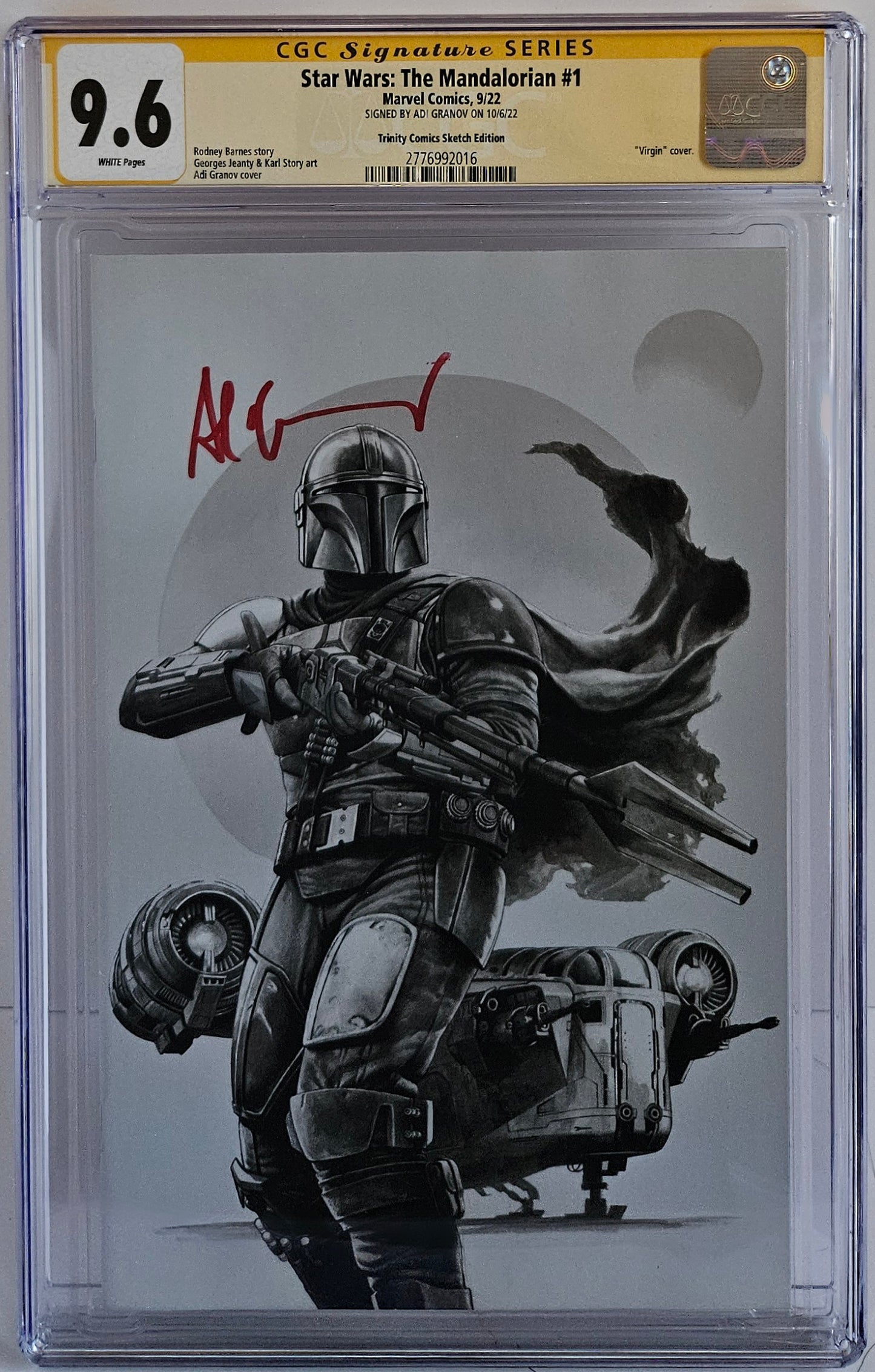 CGC SS 9.6 Star Wars: The Mandalorian #1 Granov
