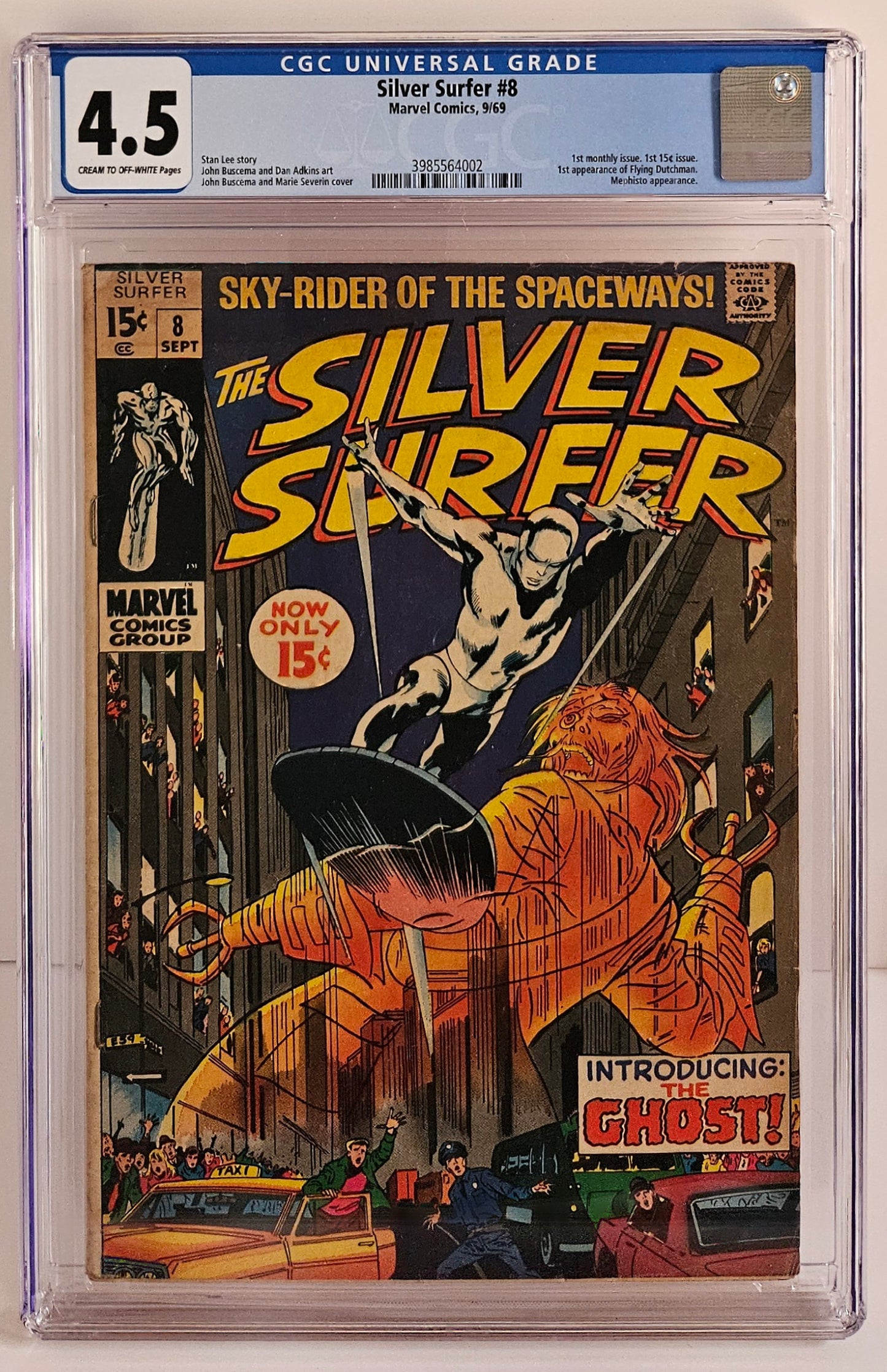 CGC 4.5 Silver Surfer #8