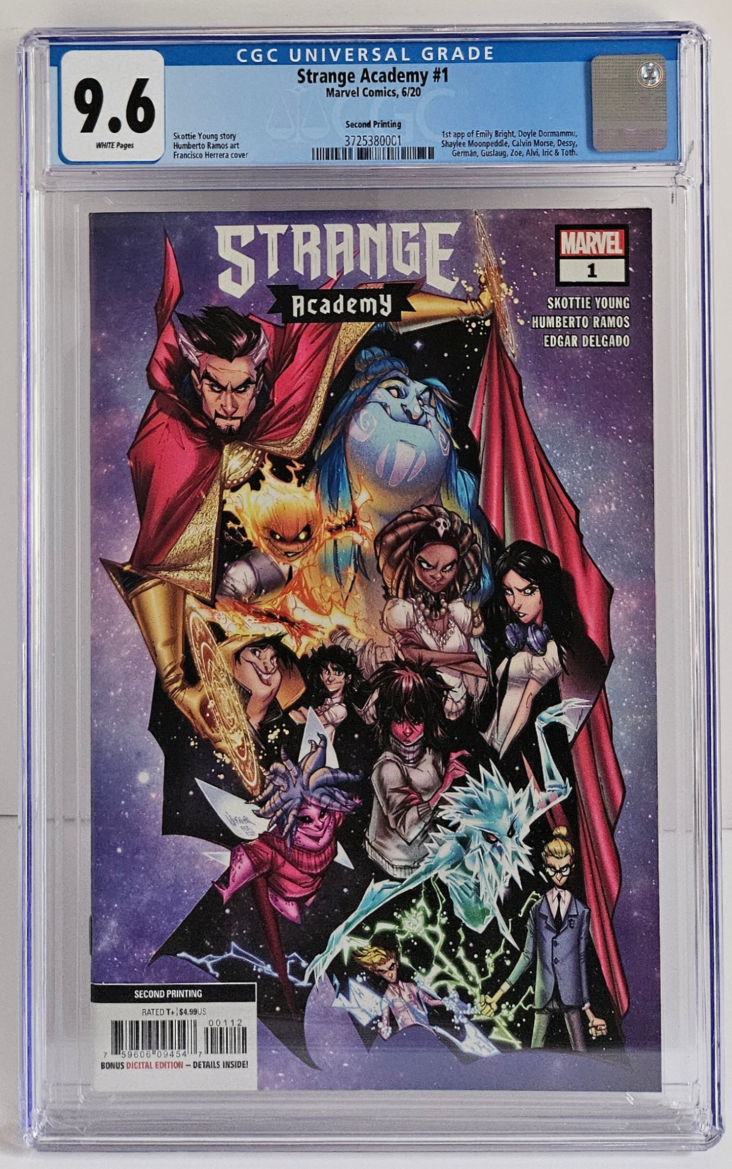 CGC 9.6 Strange Academy #1 (2nd Print)
