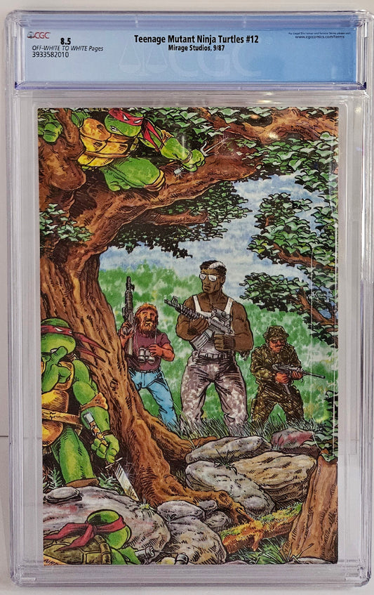CGC 8.5 Teenage Mutant Ninja Turtles #12