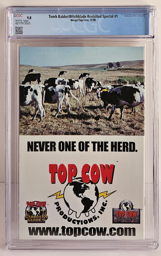 CGC 9.8 Tomb Raider/Witchblade Revisited Special #1