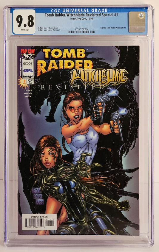 CGC 9.8 Tomb Raider/Witchblade Revisited Special #1