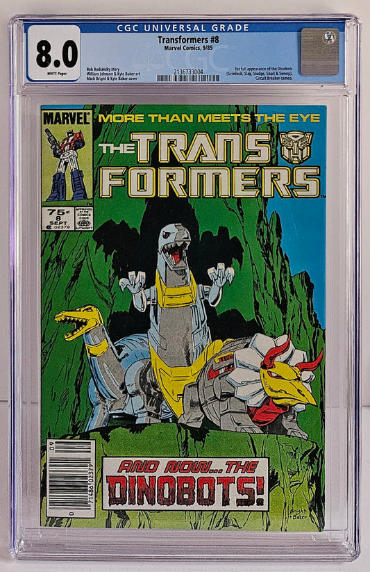 CGC 8.0 Transformers #8