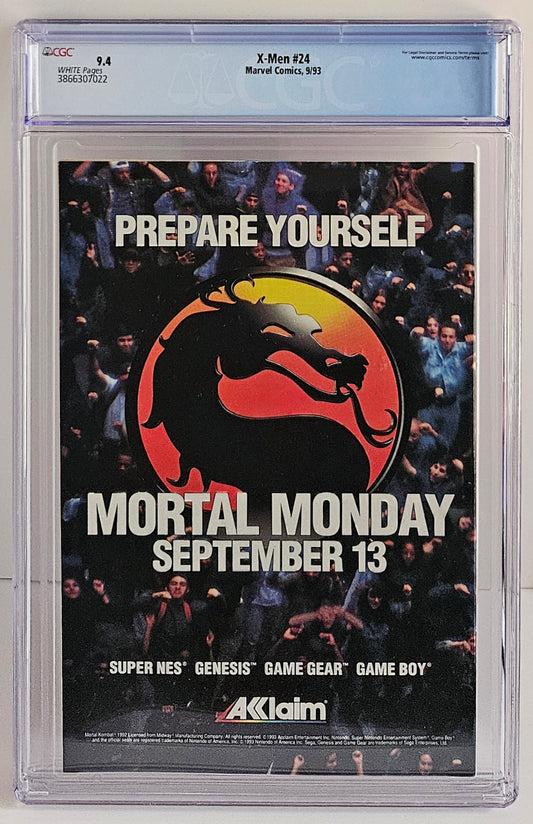 CGC 9.4 X-Men #24