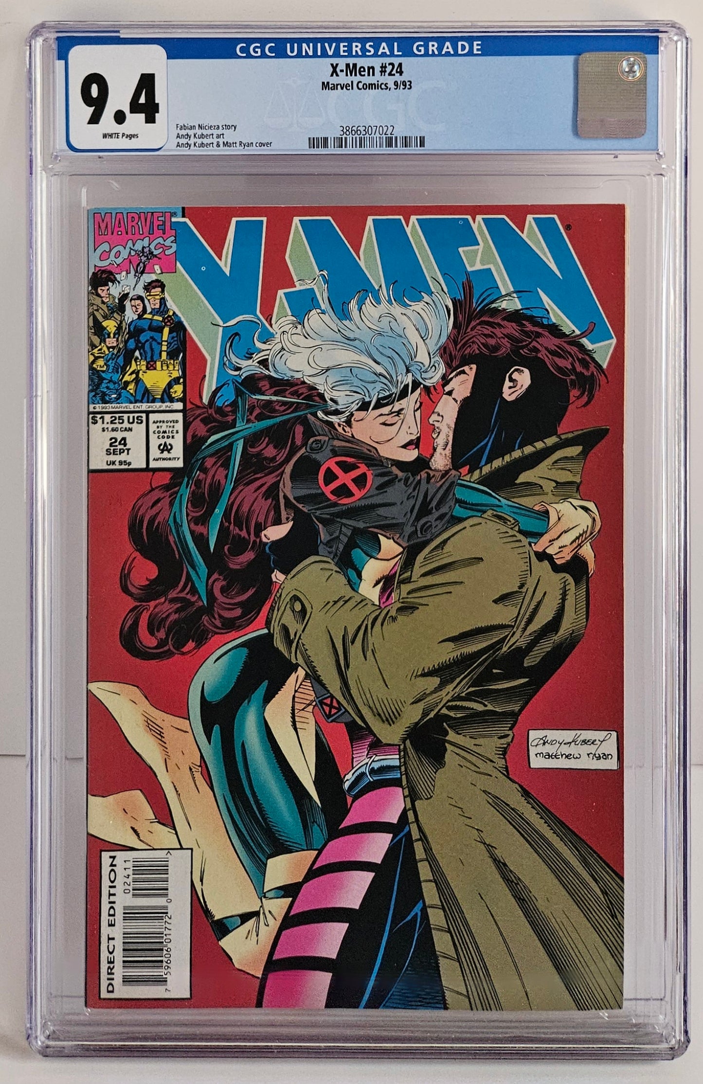 CGC 9.4 X-Men #24