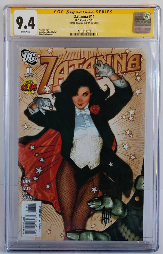 CGC SS 9.4 Zatanna #11 Hughes